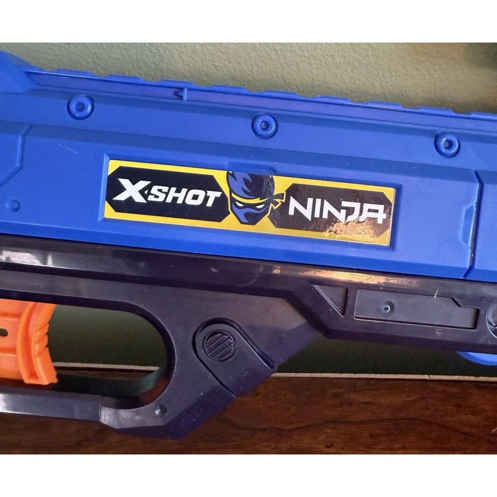 X-Shot Ninja‎ Pump Riffle Dart Gun With Scope. EUC
